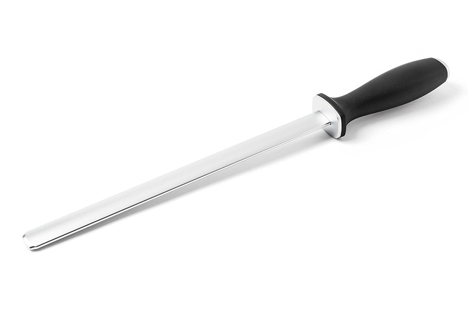 mit 10 | Küchenmesser Diamant HEISO in Made aus | - ovalem Zoll Wetzstahl Schärfstab kostenlosem HEISO Solingen Solingen Messer mit